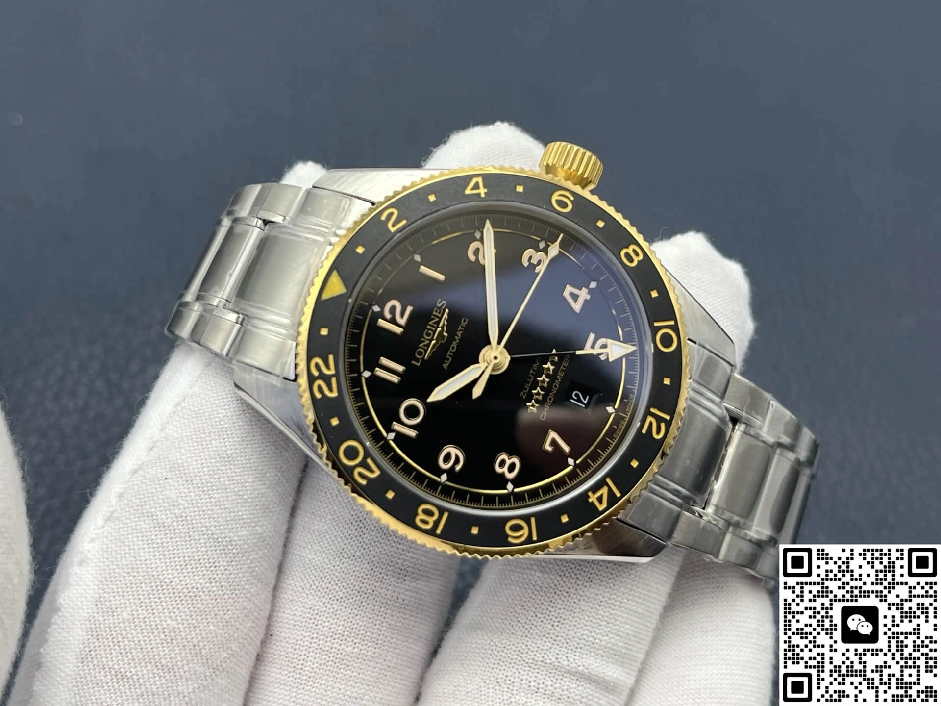 LG Factory Longines Spirit L3.812.5.53.6 1:1 Best Edition Replica Watch